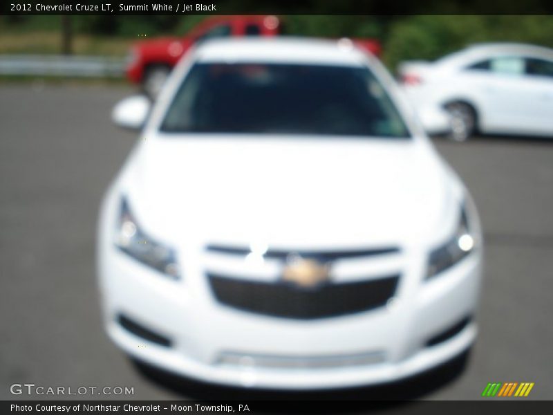 Summit White / Jet Black 2012 Chevrolet Cruze LT