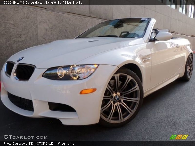 Front 3/4 View of 2010 M3 Convertible