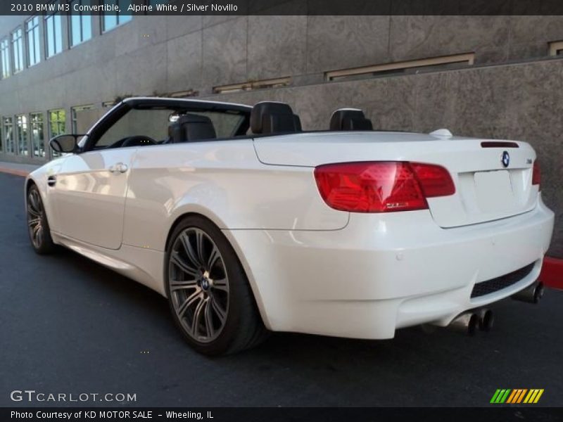  2010 M3 Convertible Alpine White