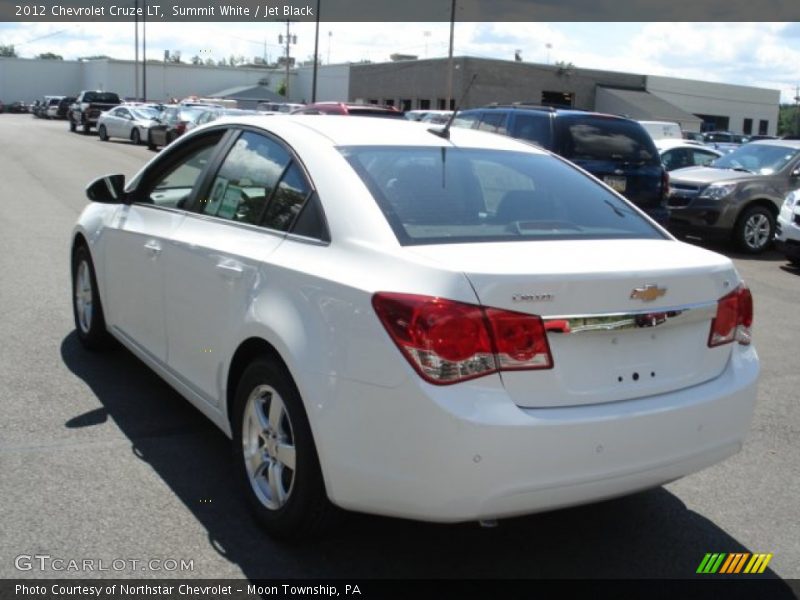 Summit White / Jet Black 2012 Chevrolet Cruze LT