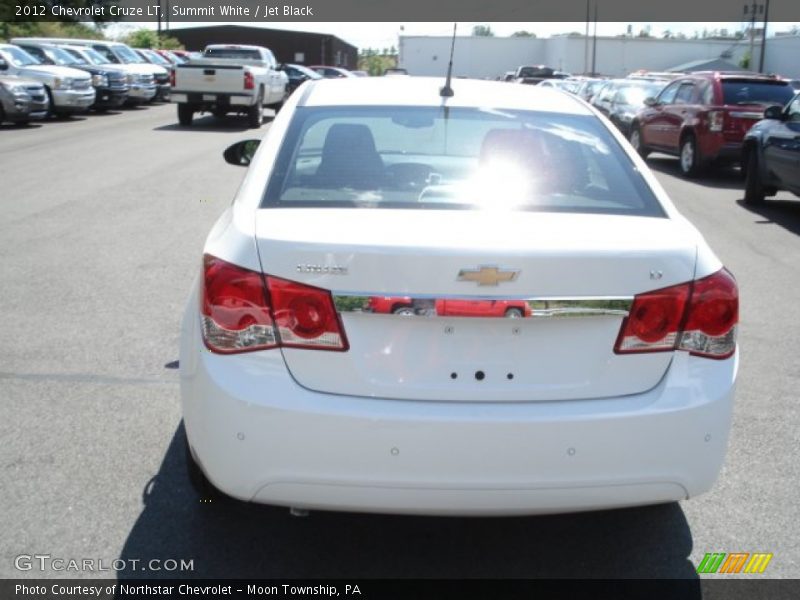Summit White / Jet Black 2012 Chevrolet Cruze LT