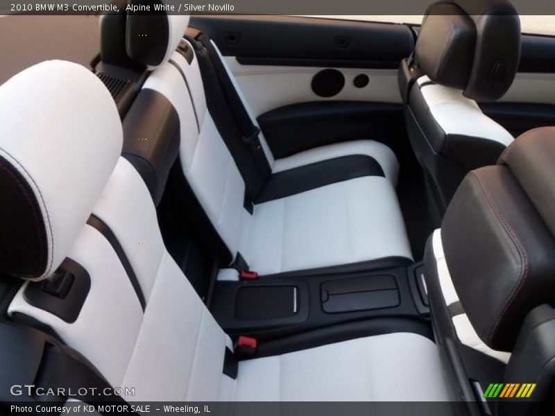 Rear Seat of 2010 M3 Convertible