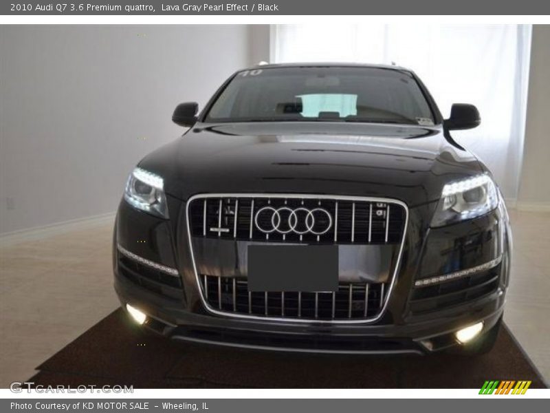 Lava Gray Pearl Effect / Black 2010 Audi Q7 3.6 Premium quattro