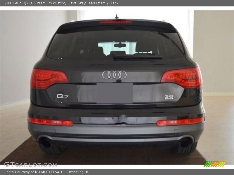Lava Gray Pearl Effect / Black 2010 Audi Q7 3.6 Premium quattro