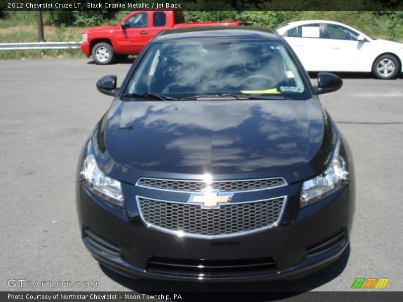 Black Granite Metallic / Jet Black 2012 Chevrolet Cruze LT