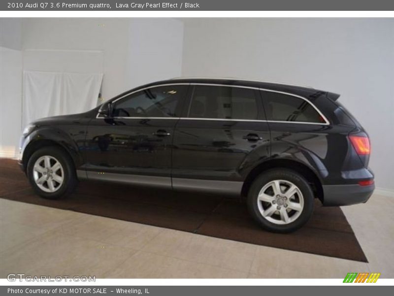 Lava Gray Pearl Effect / Black 2010 Audi Q7 3.6 Premium quattro