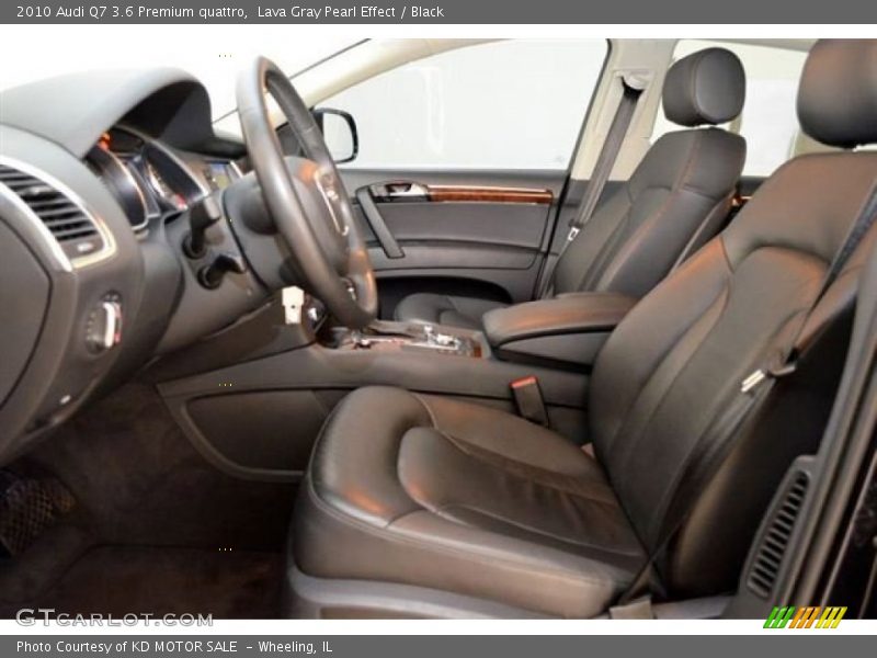 Lava Gray Pearl Effect / Black 2010 Audi Q7 3.6 Premium quattro