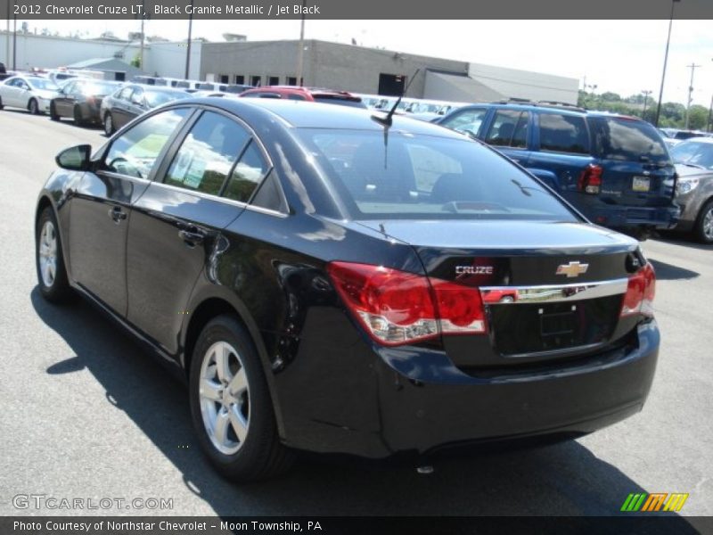 Black Granite Metallic / Jet Black 2012 Chevrolet Cruze LT