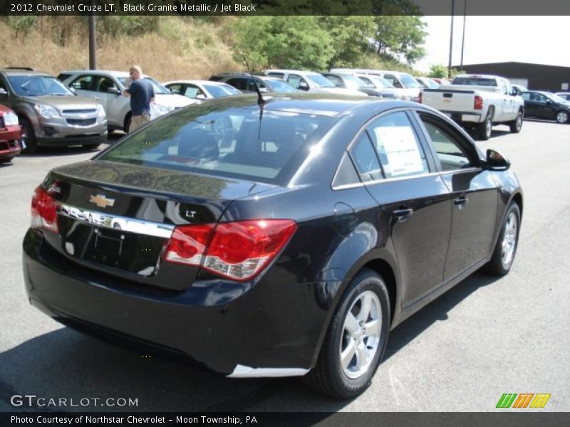 Black Granite Metallic / Jet Black 2012 Chevrolet Cruze LT