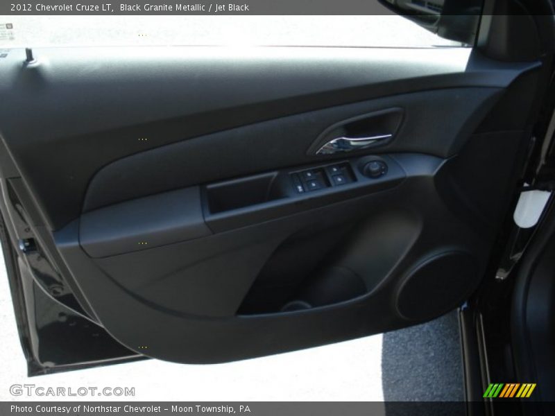 Black Granite Metallic / Jet Black 2012 Chevrolet Cruze LT