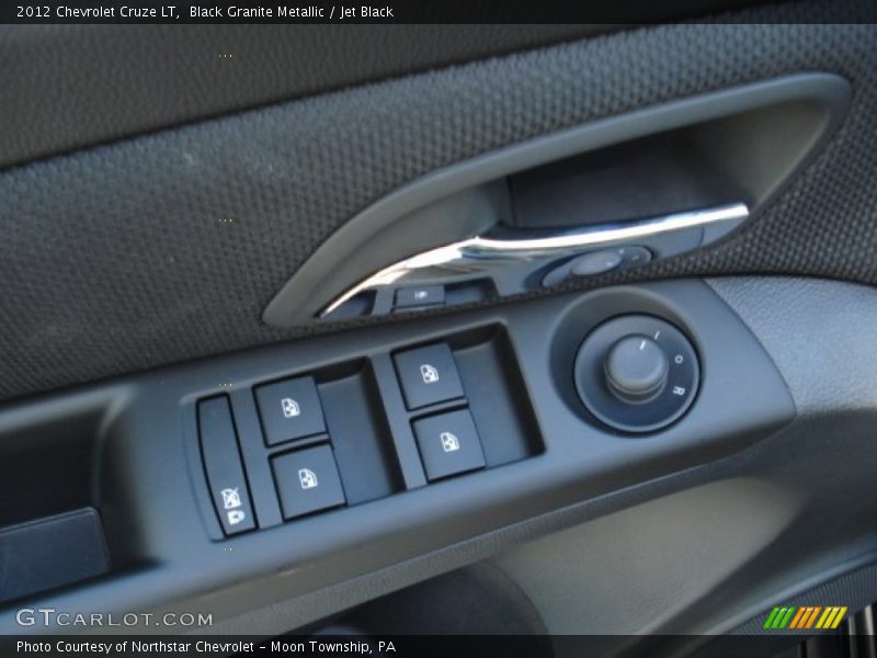 Black Granite Metallic / Jet Black 2012 Chevrolet Cruze LT
