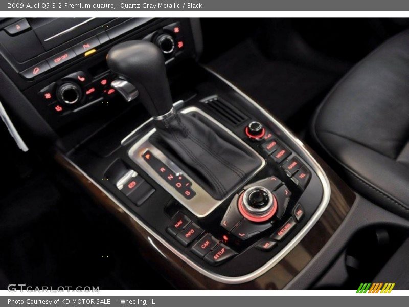 Quartz Gray Metallic / Black 2009 Audi Q5 3.2 Premium quattro