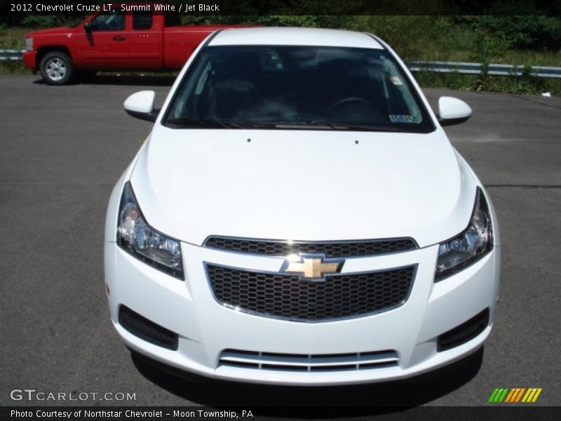 Summit White / Jet Black 2012 Chevrolet Cruze LT