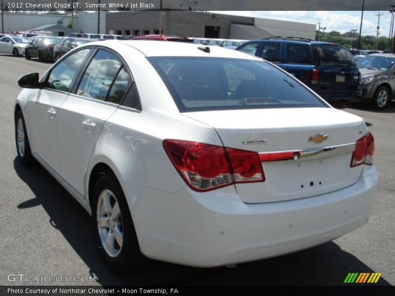 Summit White / Jet Black 2012 Chevrolet Cruze LT
