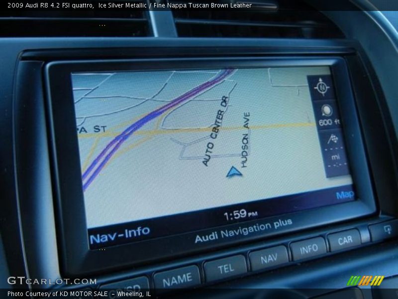 Navigation of 2009 R8 4.2 FSI quattro