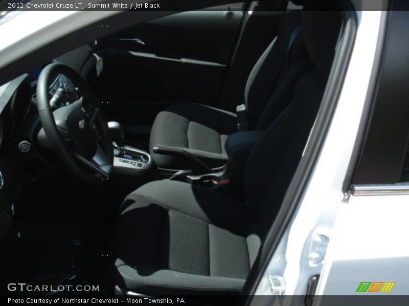 Summit White / Jet Black 2012 Chevrolet Cruze LT
