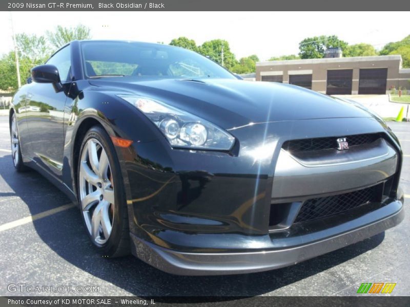 Black Obsidian / Black 2009 Nissan GT-R Premium