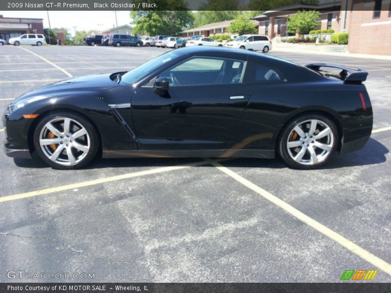 Black Obsidian / Black 2009 Nissan GT-R Premium