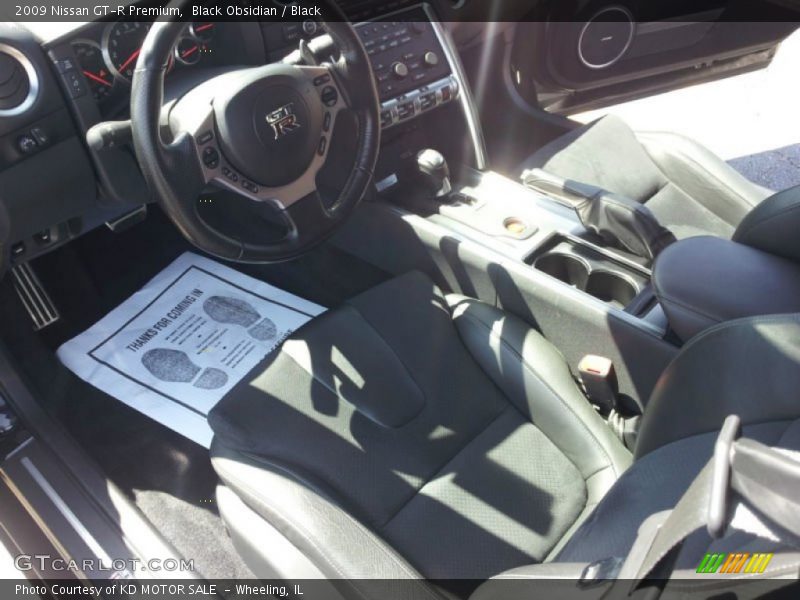 Black Obsidian / Black 2009 Nissan GT-R Premium
