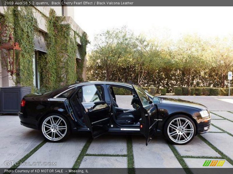  2009 S8 5.2 quattro Black Cherry Pearl Effect