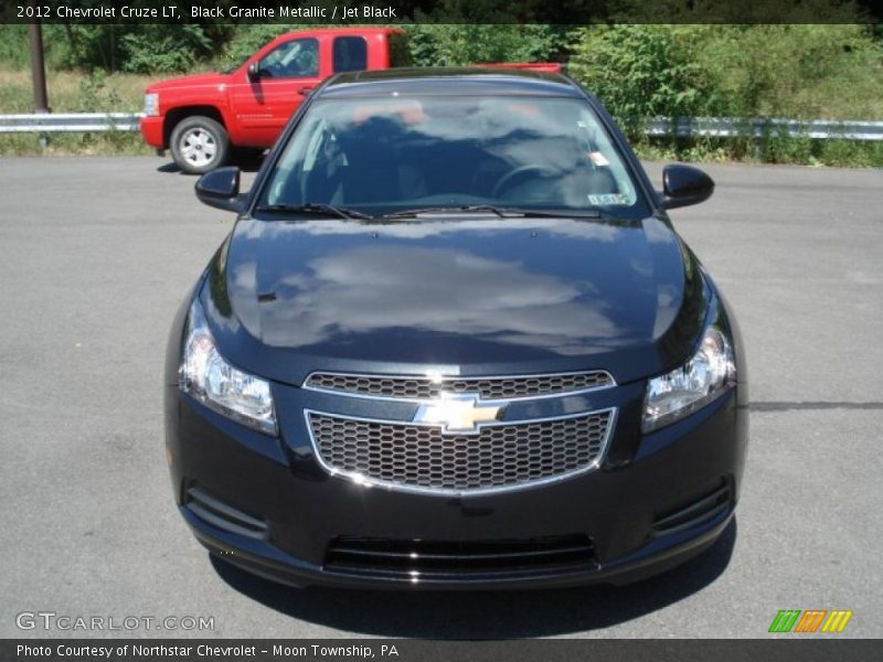 Black Granite Metallic / Jet Black 2012 Chevrolet Cruze LT