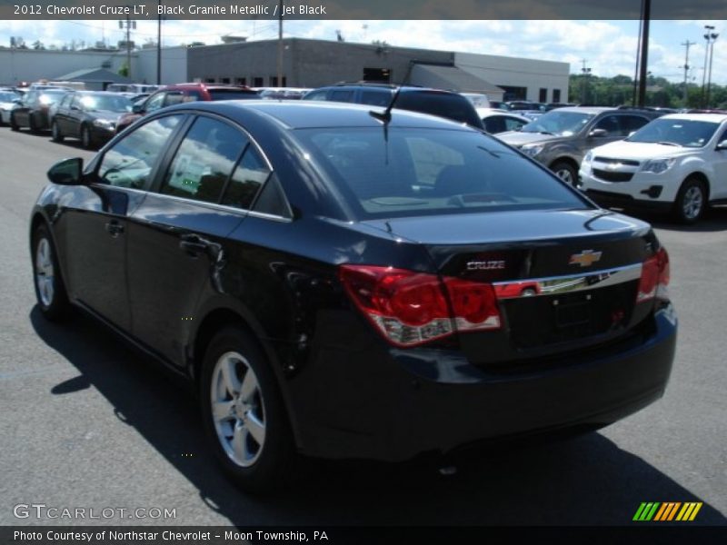 Black Granite Metallic / Jet Black 2012 Chevrolet Cruze LT