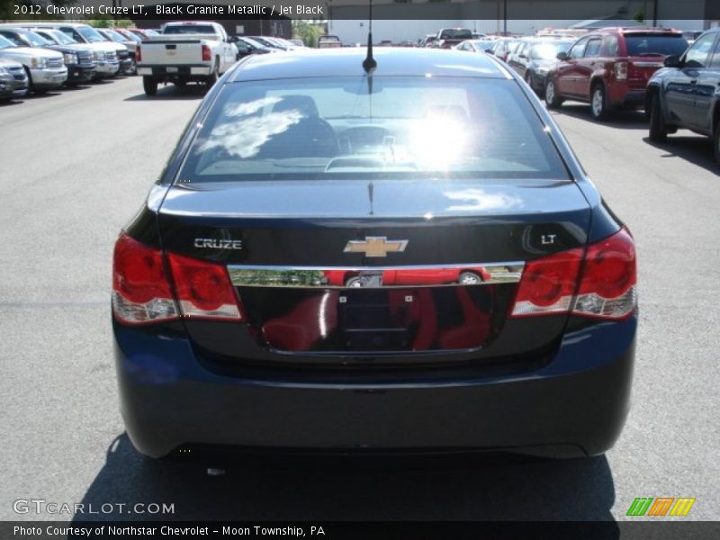 Black Granite Metallic / Jet Black 2012 Chevrolet Cruze LT