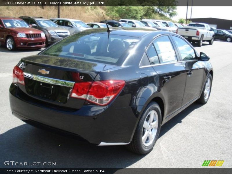Black Granite Metallic / Jet Black 2012 Chevrolet Cruze LT