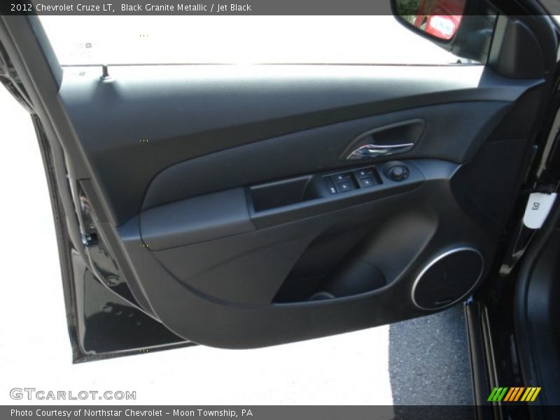 Black Granite Metallic / Jet Black 2012 Chevrolet Cruze LT