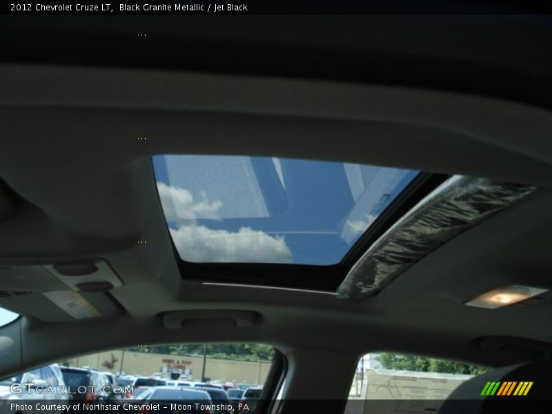 Black Granite Metallic / Jet Black 2012 Chevrolet Cruze LT