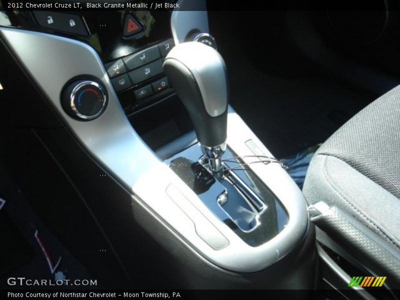 Black Granite Metallic / Jet Black 2012 Chevrolet Cruze LT