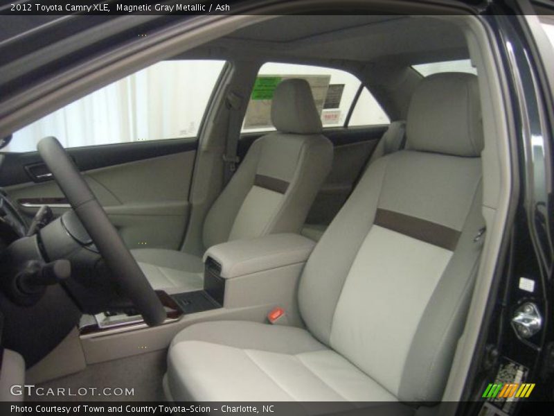 Magnetic Gray Metallic / Ash 2012 Toyota Camry XLE