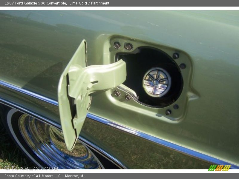 Gas Door - 1967 Ford Galaxie 500 Convertible