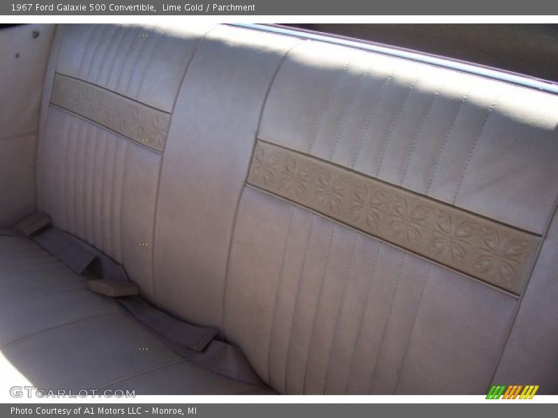 Rear Seat of 1967 Galaxie 500 Convertible