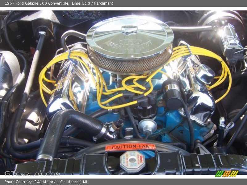  1967 Galaxie 500 Convertible Engine - 390 cid OHV 16-Valve Thunderbird V8
