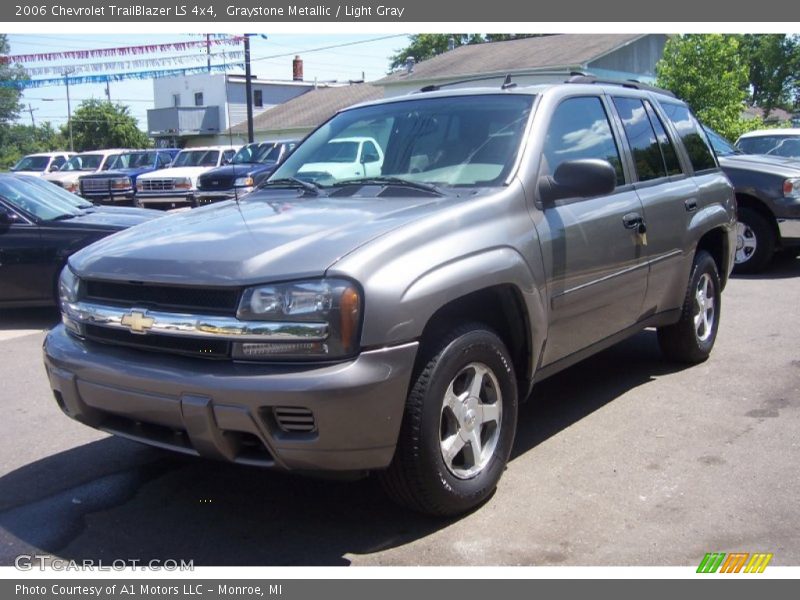 Graystone Metallic / Light Gray 2006 Chevrolet TrailBlazer LS 4x4