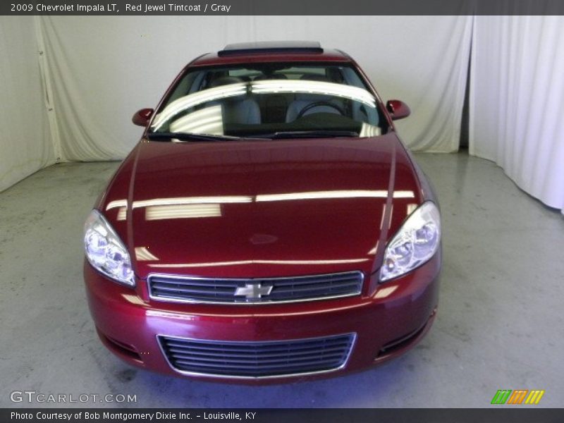 Red Jewel Tintcoat / Gray 2009 Chevrolet Impala LT