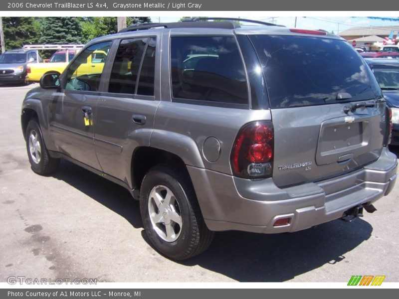 Graystone Metallic / Light Gray 2006 Chevrolet TrailBlazer LS 4x4
