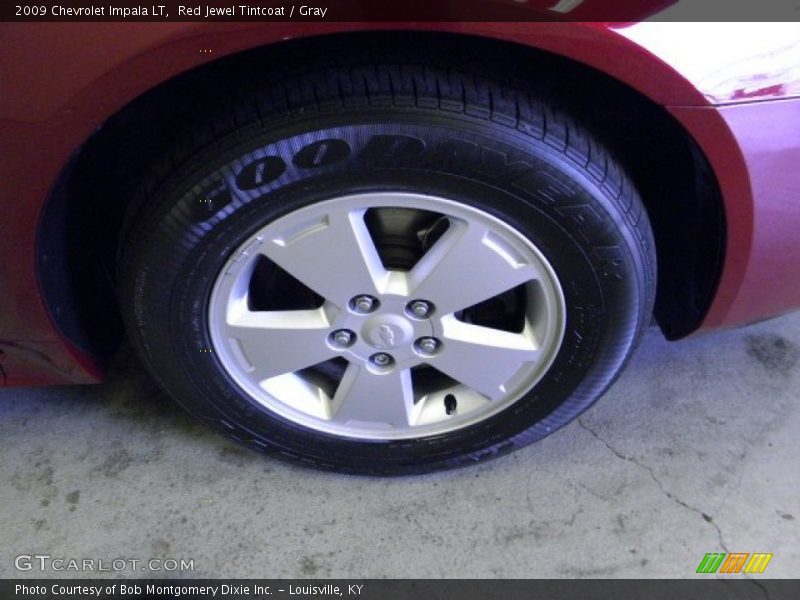 Red Jewel Tintcoat / Gray 2009 Chevrolet Impala LT