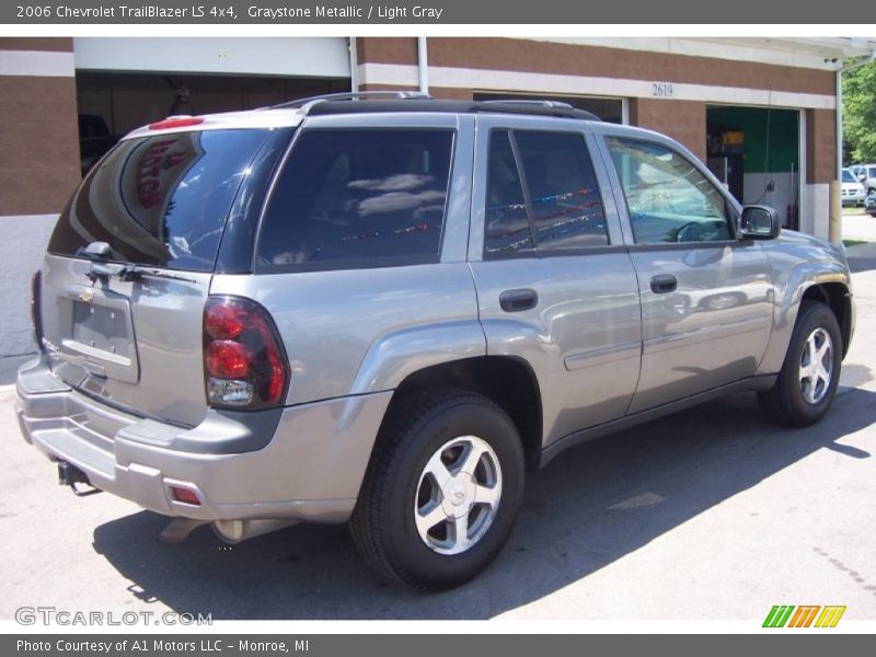 Graystone Metallic / Light Gray 2006 Chevrolet TrailBlazer LS 4x4