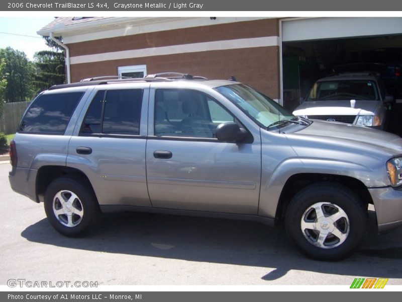 Graystone Metallic / Light Gray 2006 Chevrolet TrailBlazer LS 4x4