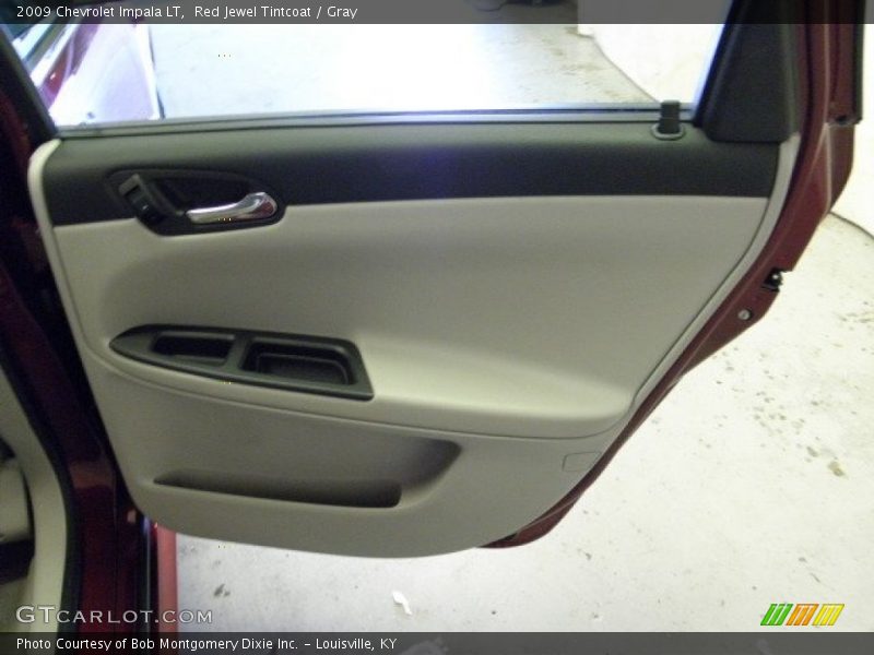 Red Jewel Tintcoat / Gray 2009 Chevrolet Impala LT
