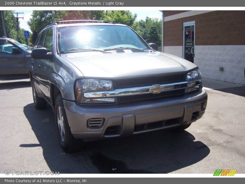 Graystone Metallic / Light Gray 2006 Chevrolet TrailBlazer LS 4x4