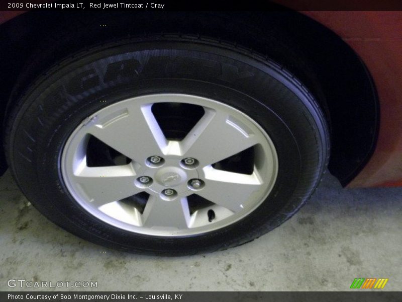 Red Jewel Tintcoat / Gray 2009 Chevrolet Impala LT