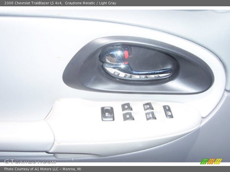 Graystone Metallic / Light Gray 2006 Chevrolet TrailBlazer LS 4x4