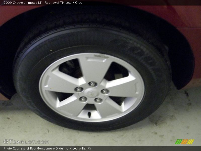 Red Jewel Tintcoat / Gray 2009 Chevrolet Impala LT