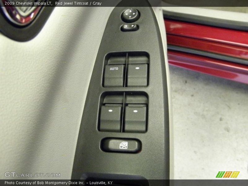 Red Jewel Tintcoat / Gray 2009 Chevrolet Impala LT