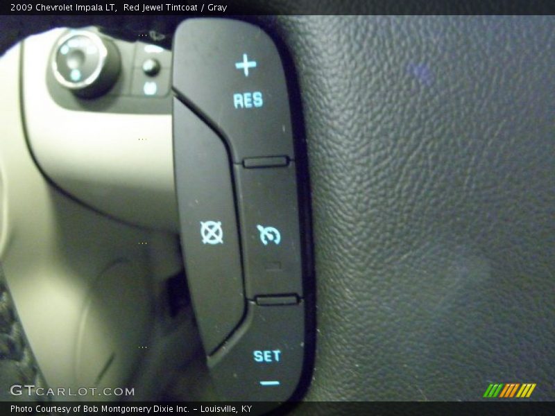 Red Jewel Tintcoat / Gray 2009 Chevrolet Impala LT