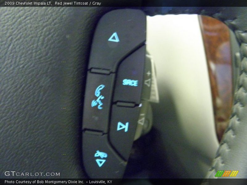 Red Jewel Tintcoat / Gray 2009 Chevrolet Impala LT
