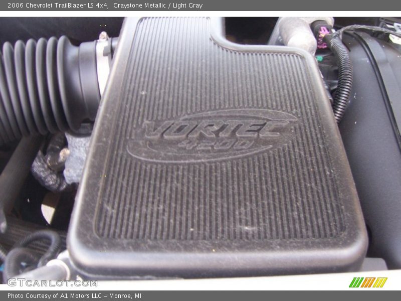 Graystone Metallic / Light Gray 2006 Chevrolet TrailBlazer LS 4x4